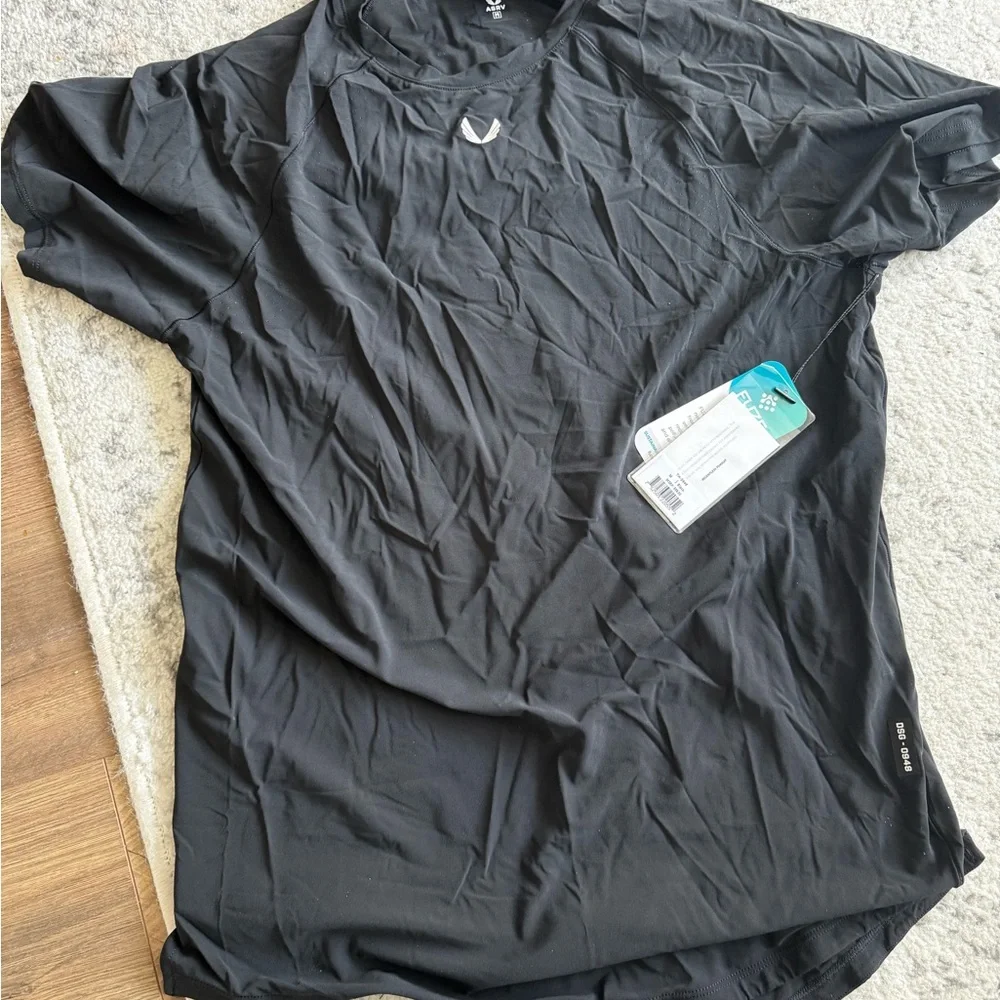 ASRV Black Short Sleeve Men's Tee - Picture 1 of 4